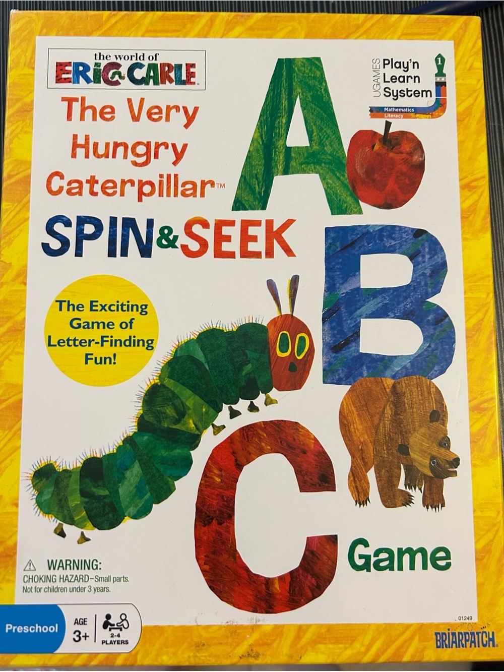 Eric Carle The Very Hungry Caterpillar Spin & Seek Game - Multi/Green